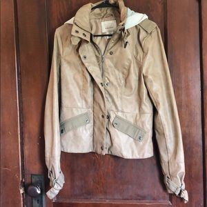 BKE leather jacket size M